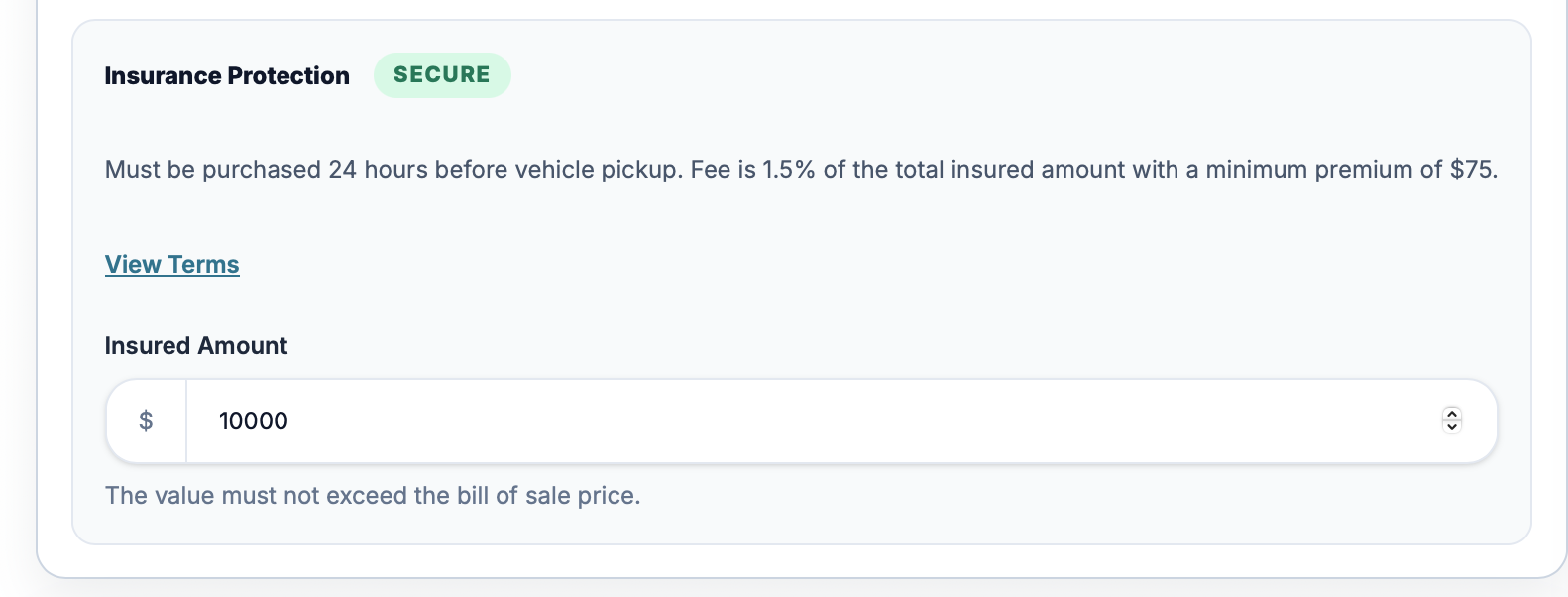 Driver protection records workspace